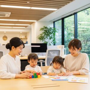 なんでも相談できる！ワーママにやさしい会社